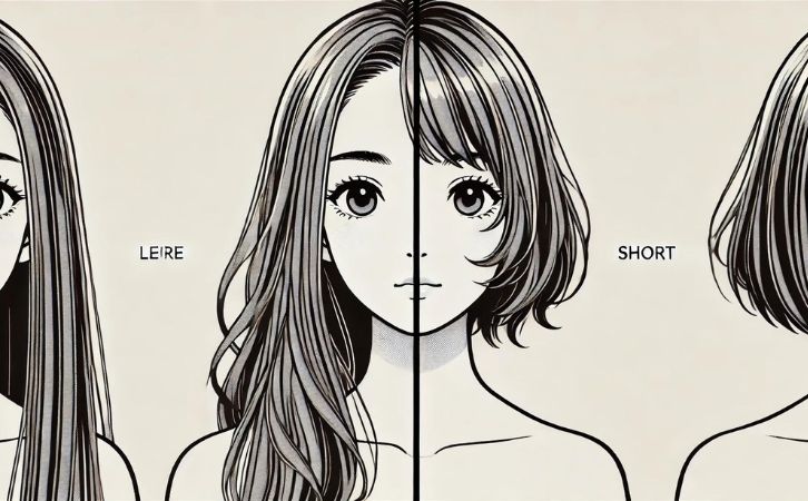 菱形脸